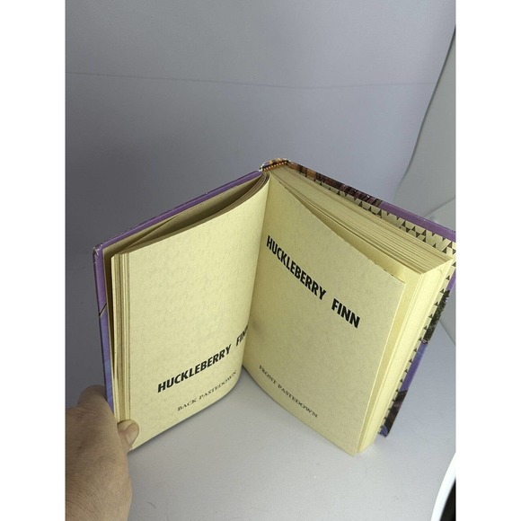 Huckleberry by Mark Twain from Folgers Coffee 1970 Vintage Misprinted Edition - Picture 8 of 8